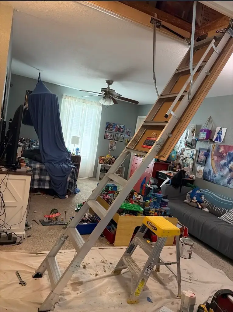 Attic Ladder Replacement in San Antonio — attic ladder repair